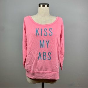 Gilly Hicks Pink Workout Top